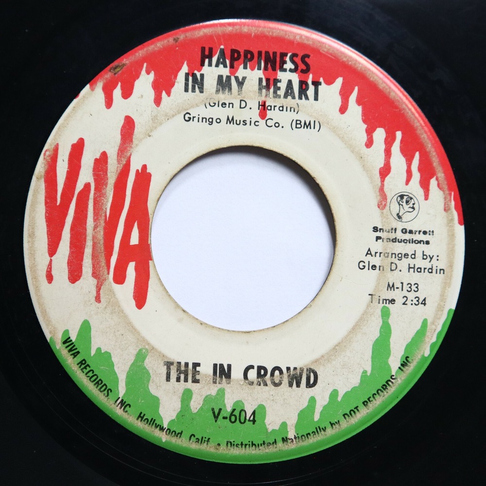 IN CROWD - HAPPINESS IN MY HEART / QUESTIONS AND‎ ANSWERS - ROCK 45
